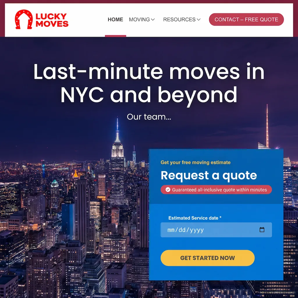 Lucky Moves - Moving and Storage Services